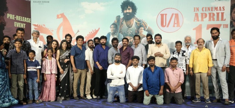 Therachaapa Pre-Release Event Held Grandly; Film Set for April 17 Theatrical Release