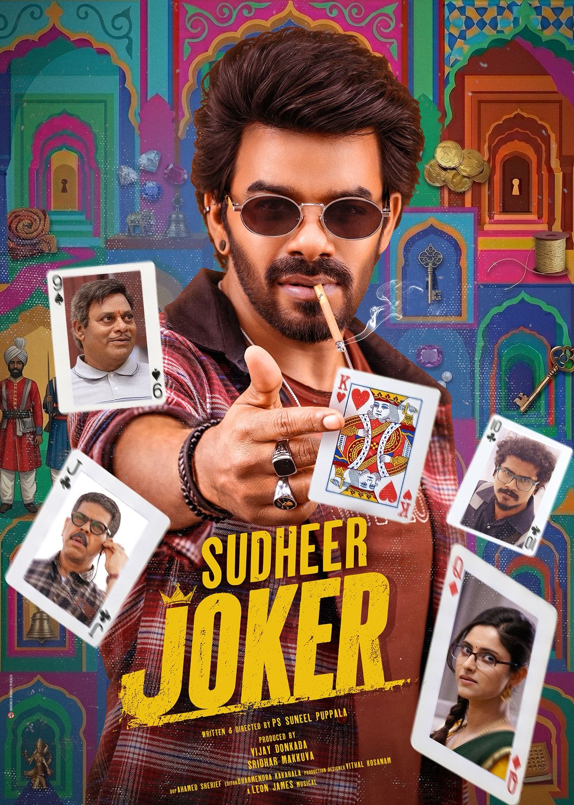Sudheer Joker Movie Title and First-Look Poster Released