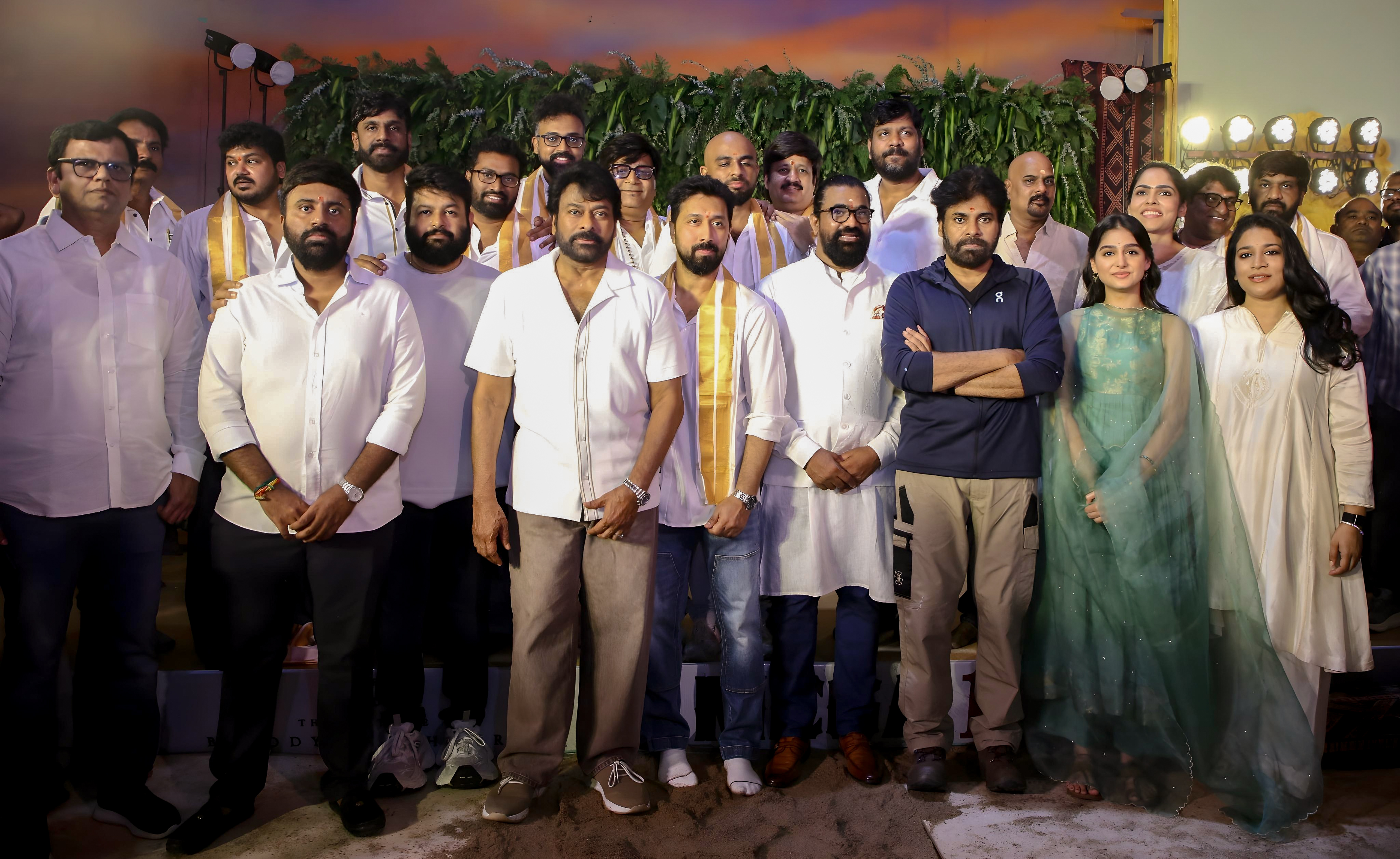 Chiru158 Movie Shooting Starts Today