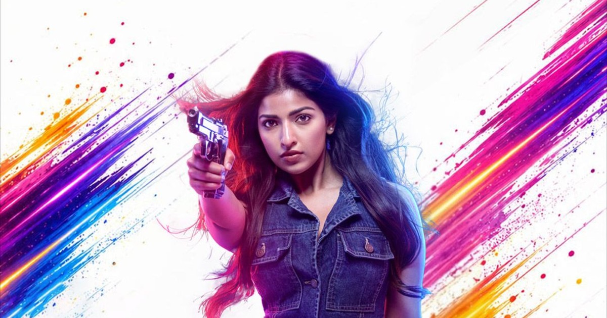 The Red Bag Movie Heroine Radhya Poster Released