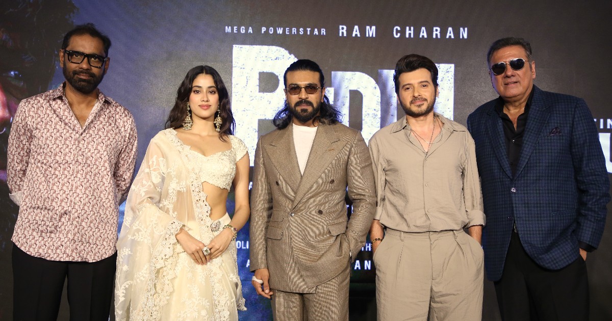 Peddi Movie Team Grand Press Meet in Delhi