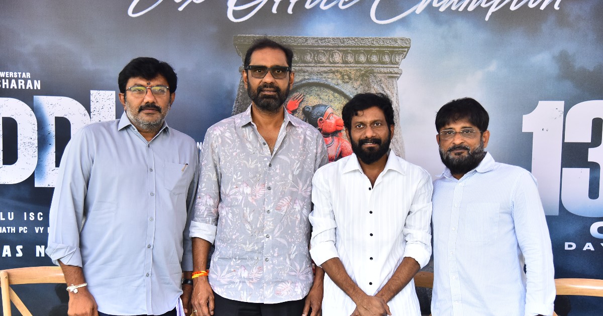Peddi Movie Team Box Office Success Meet
