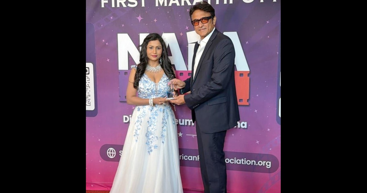 Heroine Jo Sharma Honored With NAFA Recognition Award