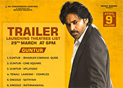 Vakeel Saab Movie Trailer Release Theaters list for Guntur