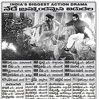 R R R – Roudram Ranam Rudhiram Movie Nizam Theaters List