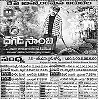 Dhagad Samba Movie Latest Nizam Theaters List