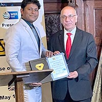 Most Promising Creative Entrepreneur Award For Suresh Reddy Kovvuri