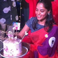 Bindu Madhavi Birthday Celebrations Video