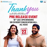 Thank You Movie Pre Release Event Announced