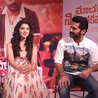Macherla  Niyojakavargam Movie Team Interview