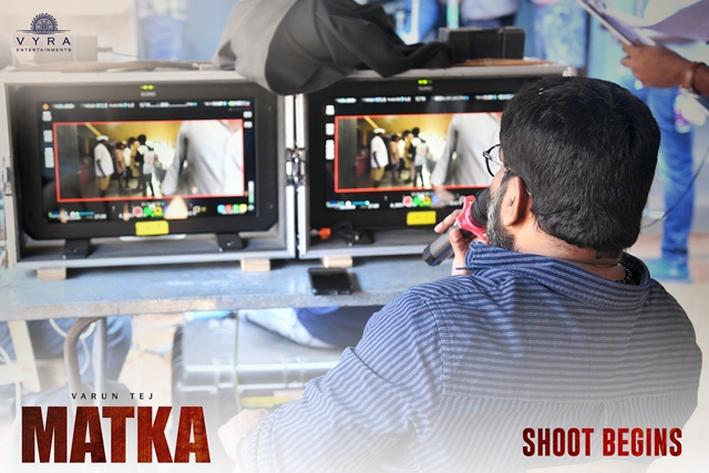 Matka Movie Regular Shoot Begins