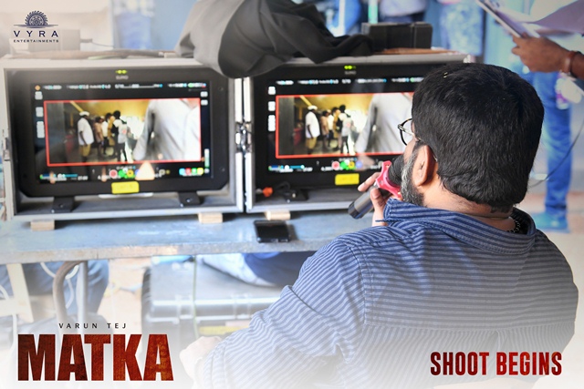 Matka Movie Regular Shoot Begins