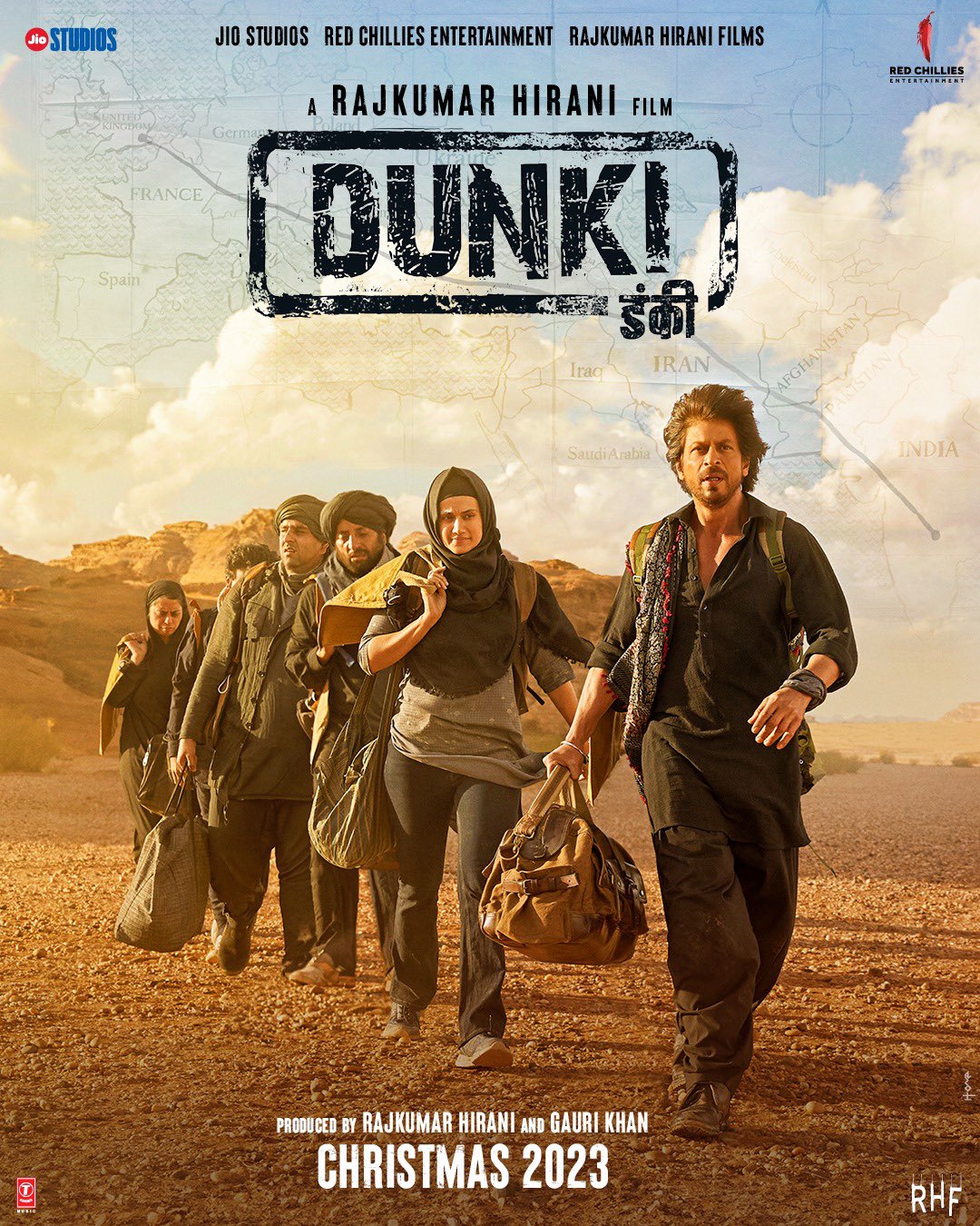 Dunki Movie Trailer Review