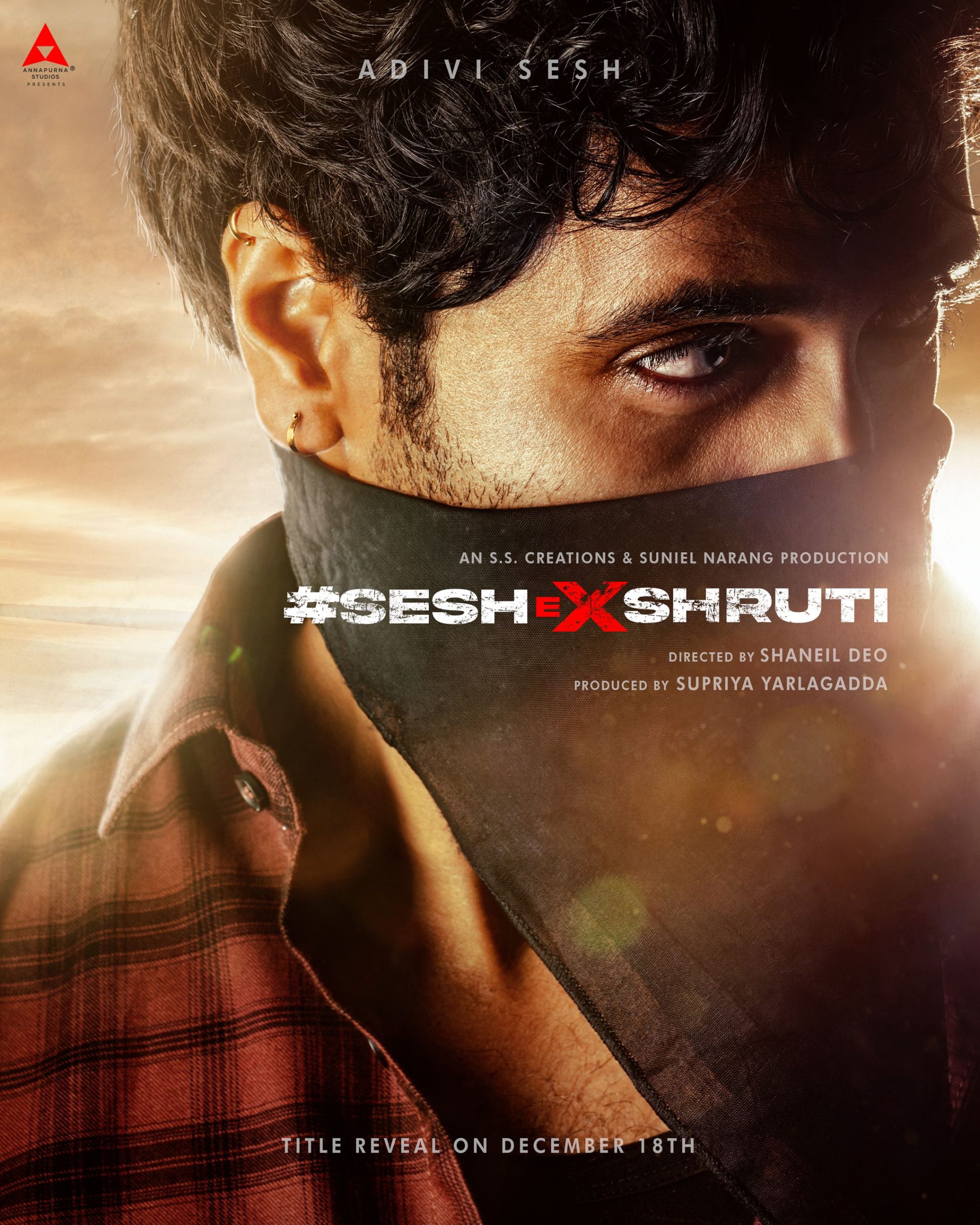 Sesh EX Shruti Movie Adivi Sesh Look
