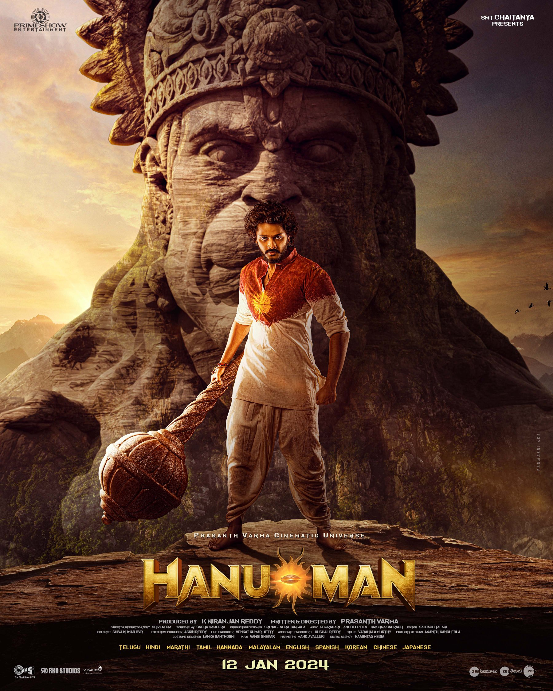 HanuMan Movie 5 Days Share in Both Telugu States