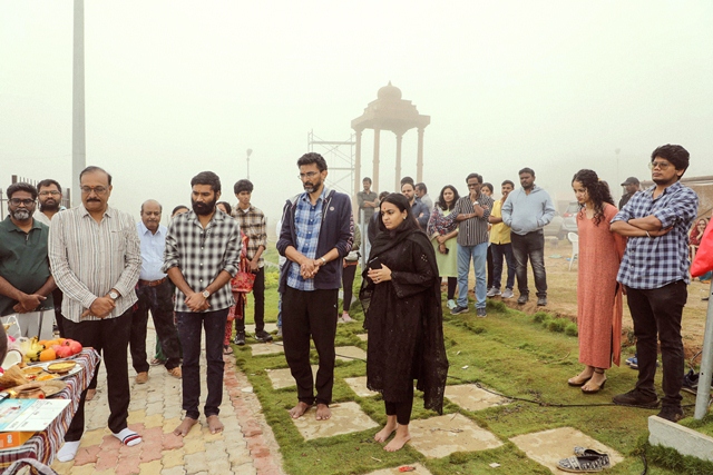 Actor Dhanush New Movie Pooja Ceremony Stills