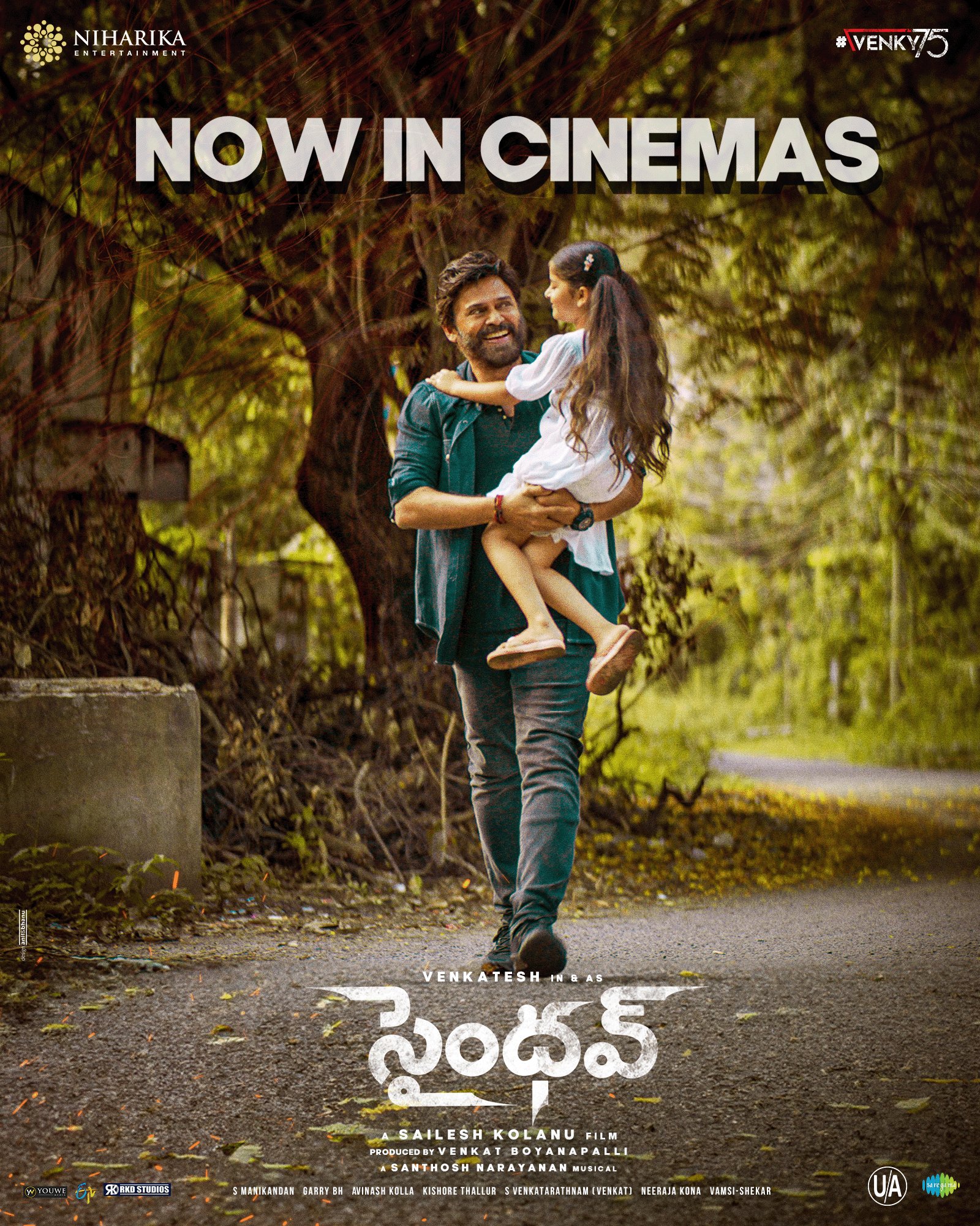 Saindhav Movie Poster