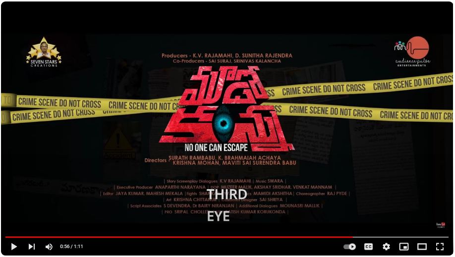 Mudo Kannu Movie Teaser Launch Event