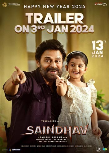 Saindhav Movie Trailer