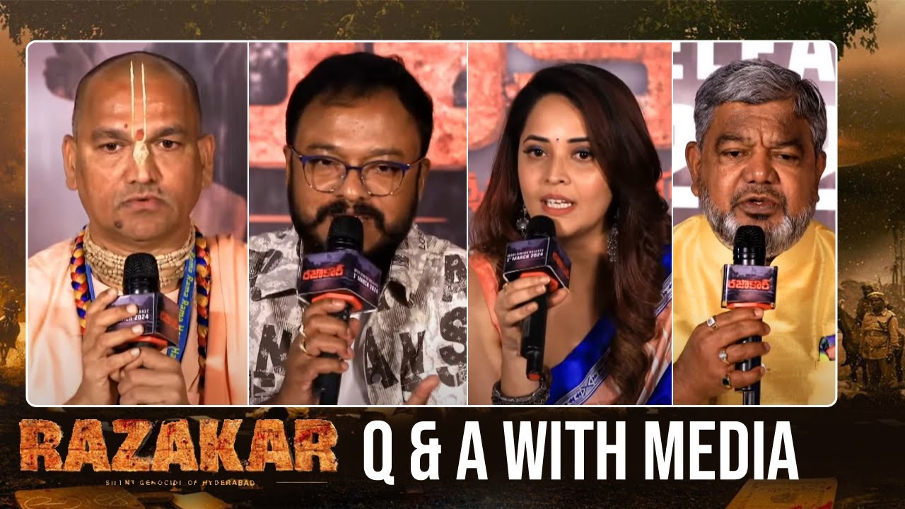 Razakar Movie Q & A With Media Video