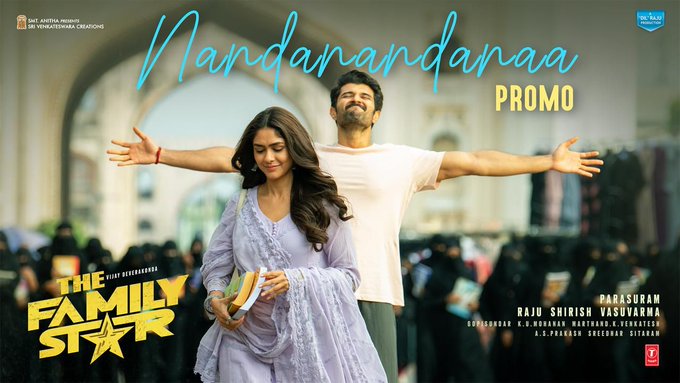 The Family Star Movie Nandanandanaa Song Promo