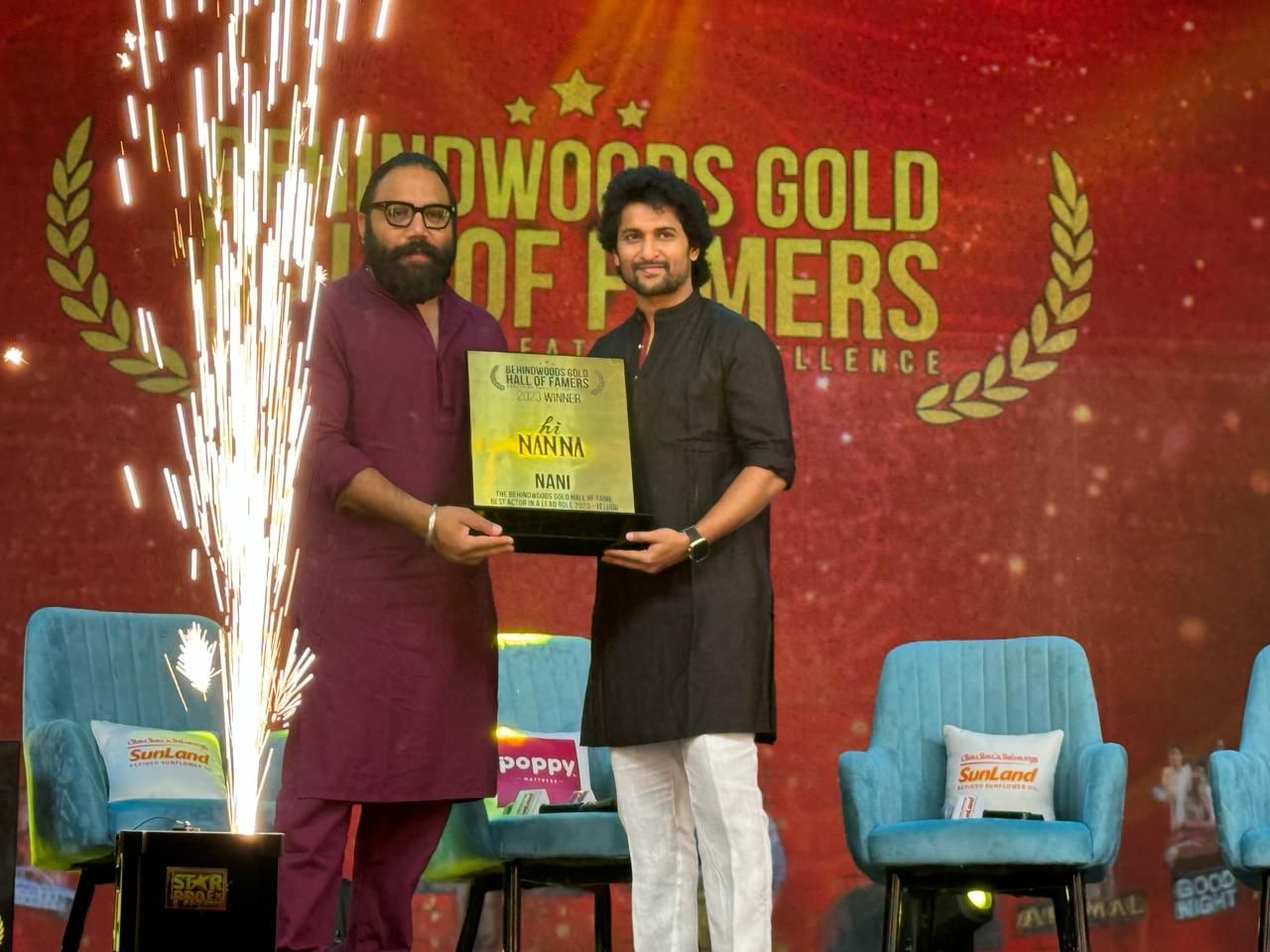 Hi Nanna Movie Win Awards At Behindwoods Gold Hall Of Famers 2023