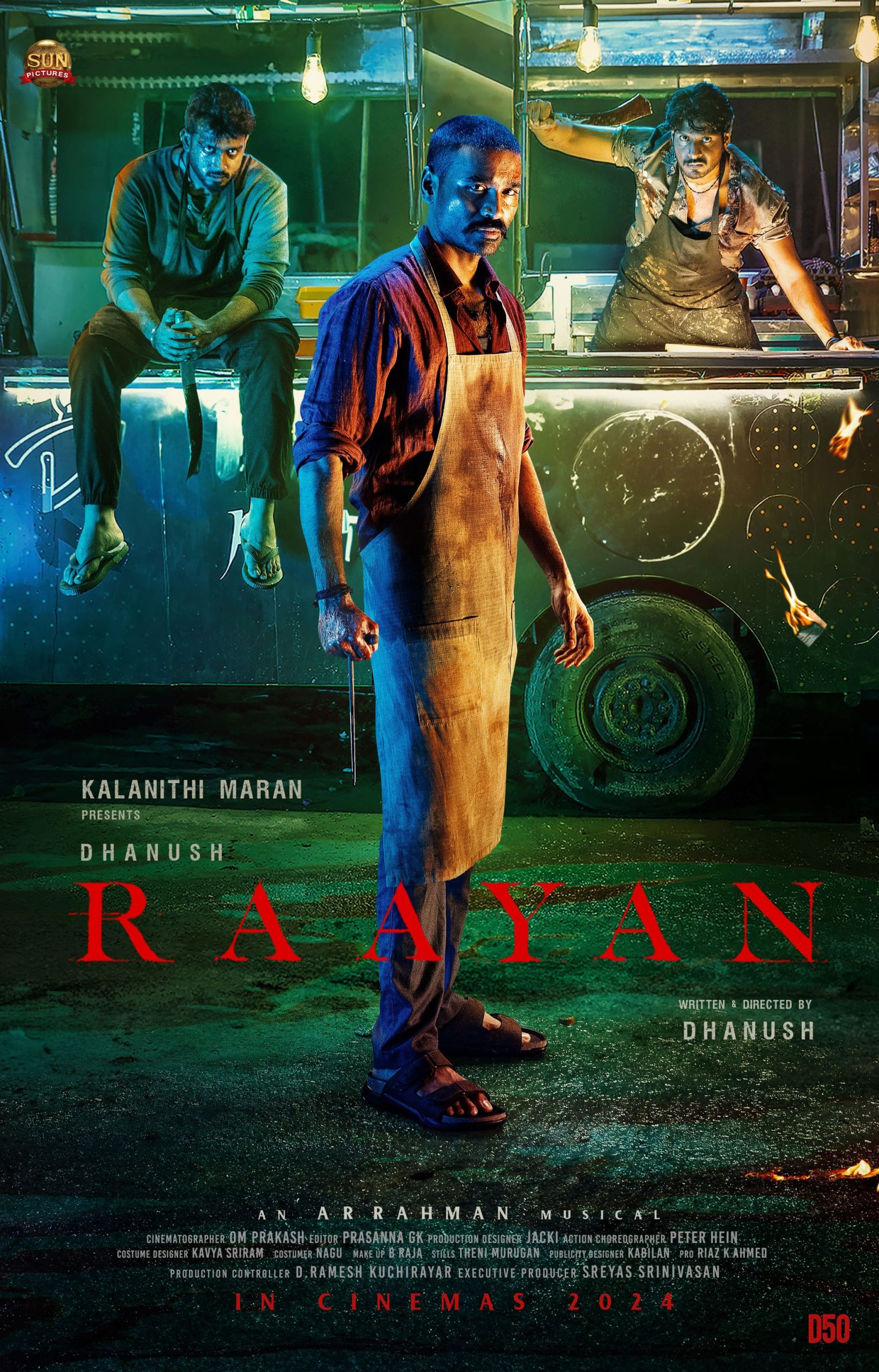 Raayan movie First Look Released