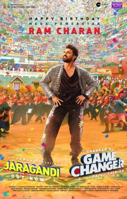 Jaragandi Song Poster From Game Changer