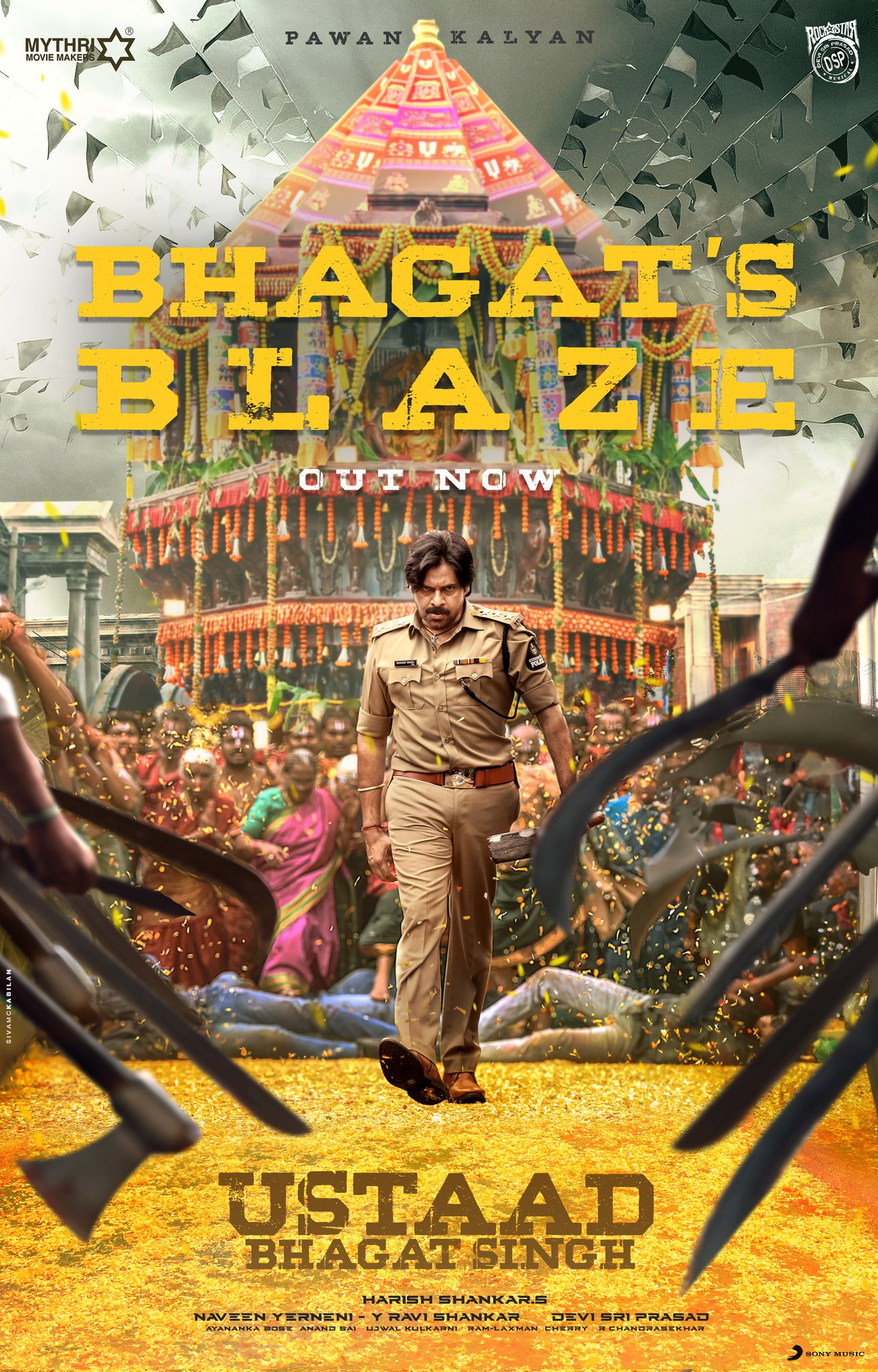 Ustaad Bhagat Singh: Pawan Kalyan’s Power-packed Teaser