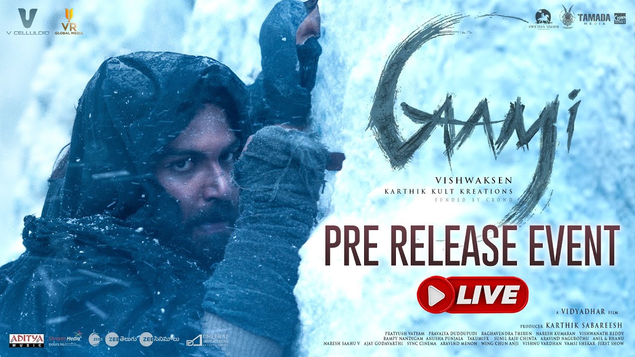 Gaami Movie Pre Release Event Live