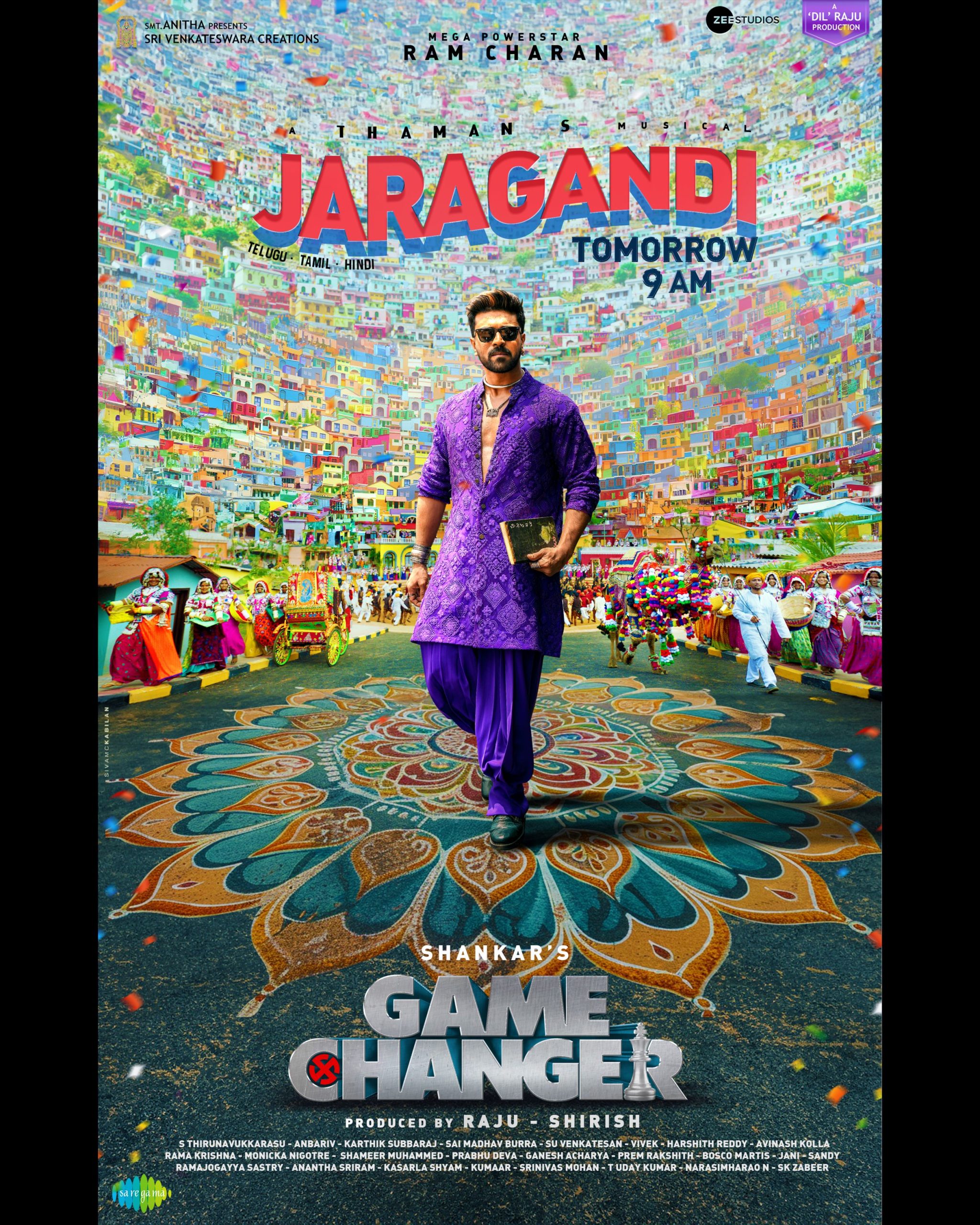 Game Changer Movie Song Lyrical Video