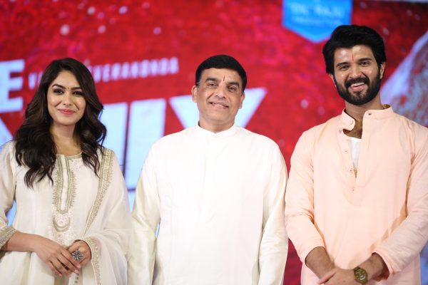 In Picture: Mrunal Thakur, Dil Raju, Vijay Devrakonda