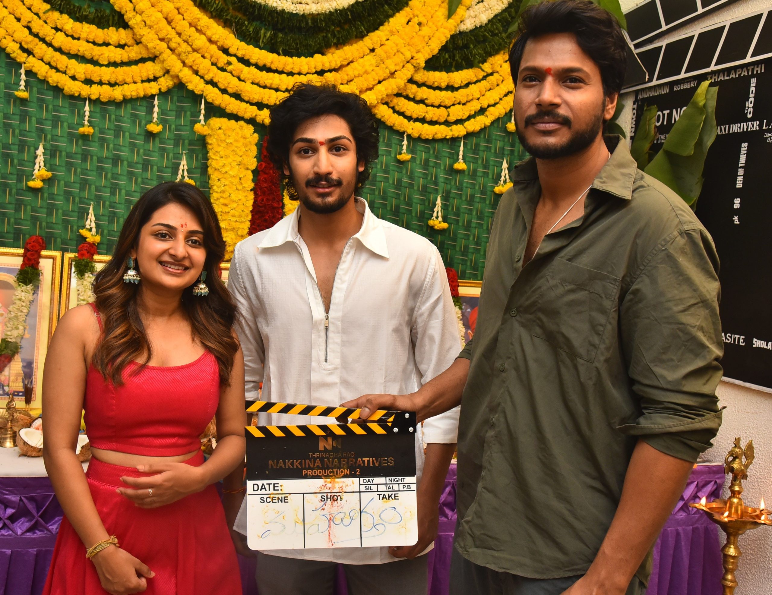 Thrinadha Rao Nakkina Production No. 2 Movie Launched