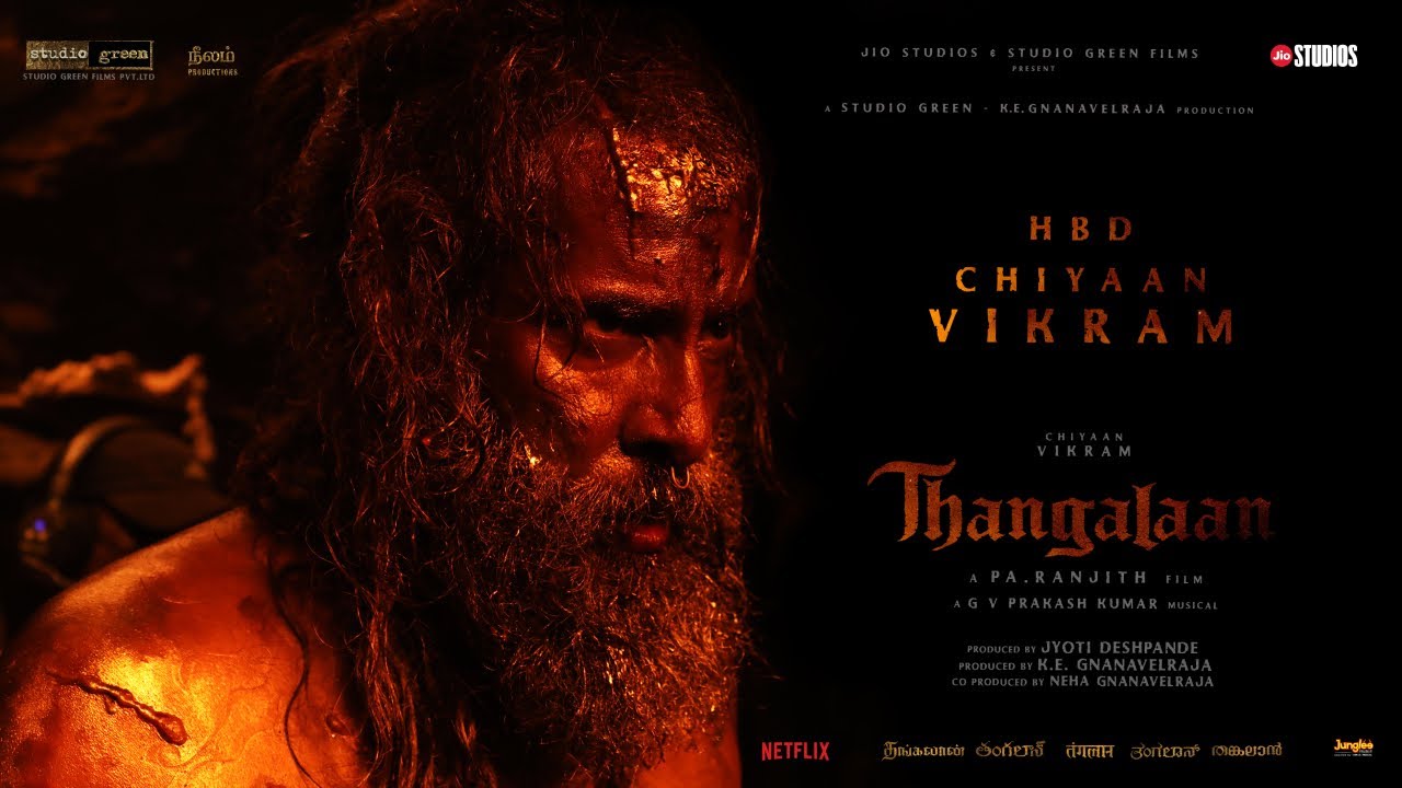 Thangalaan Movie Chiyaan Vikram Birthday Tribute Video