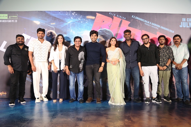 బడ్డీ సినిమా ట్రైలర్ లాంఛ్ ఈవెంట్