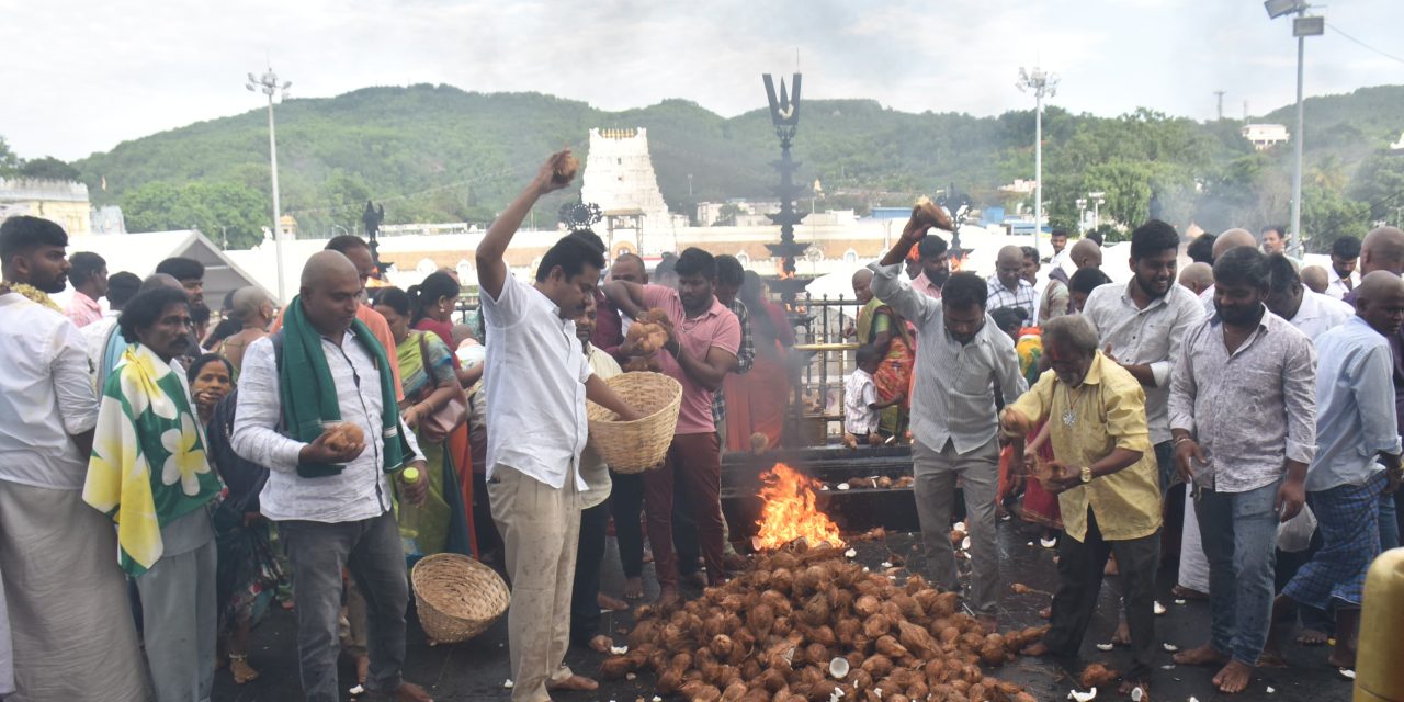 తిరుమలలో బాలకృష్ణ జన్మదిన వేడుకలు