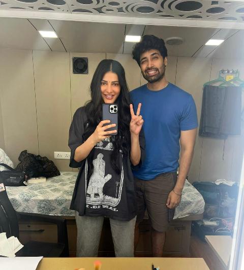 Shruti Haasan Joins Adivi Sesh PanIndia Movie