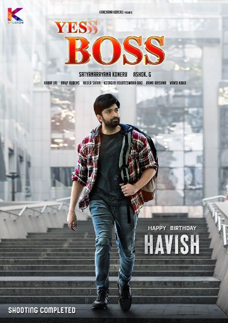 Yes Boss Team Wishes Happy Birthday To Hero Havish