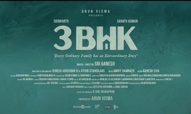 3 BHK Movie Trailer