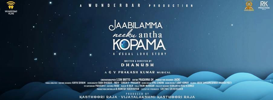 Jaabilamma Neeku Antha Kopama Movie Nizam Theaters List