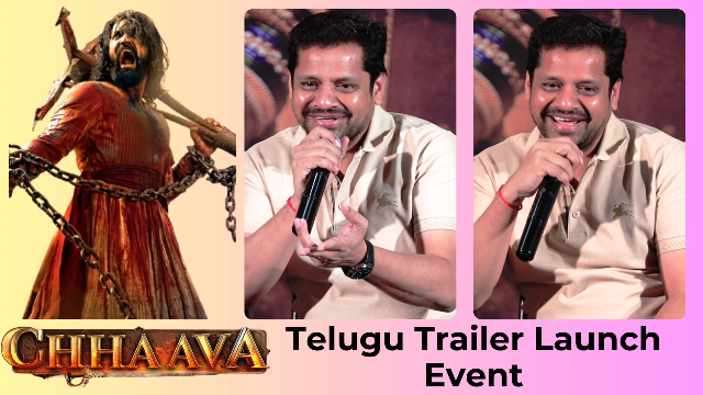 Chhaava Movie Telugu Trailer Launch Event