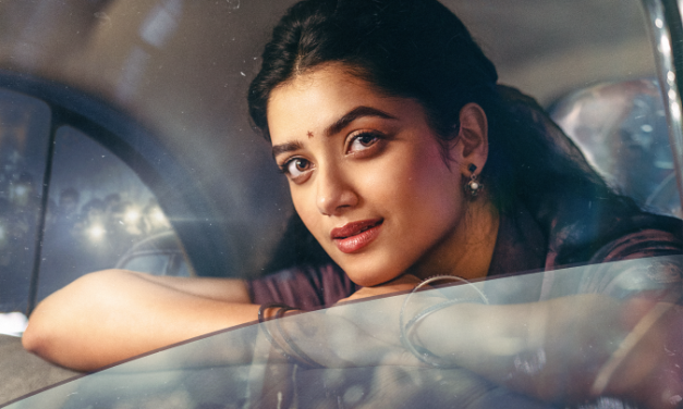 Kaantha Movie Bhagyasri Borse Poster released