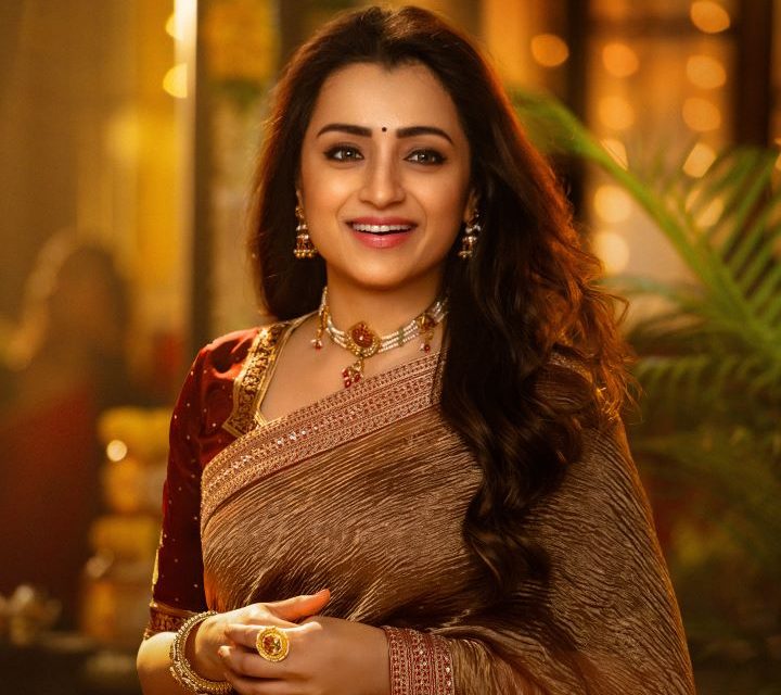 Trisha Krishnan As Avani in Vishwambhara Movie