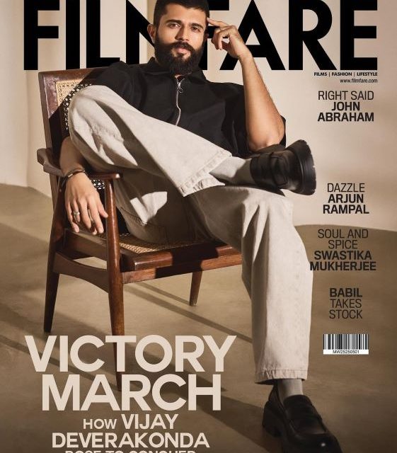 Vijay Devarakonda on Film fare Cover Page