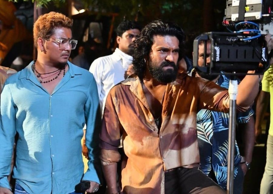 Peddi Movie Action Shoot In A Massive Set